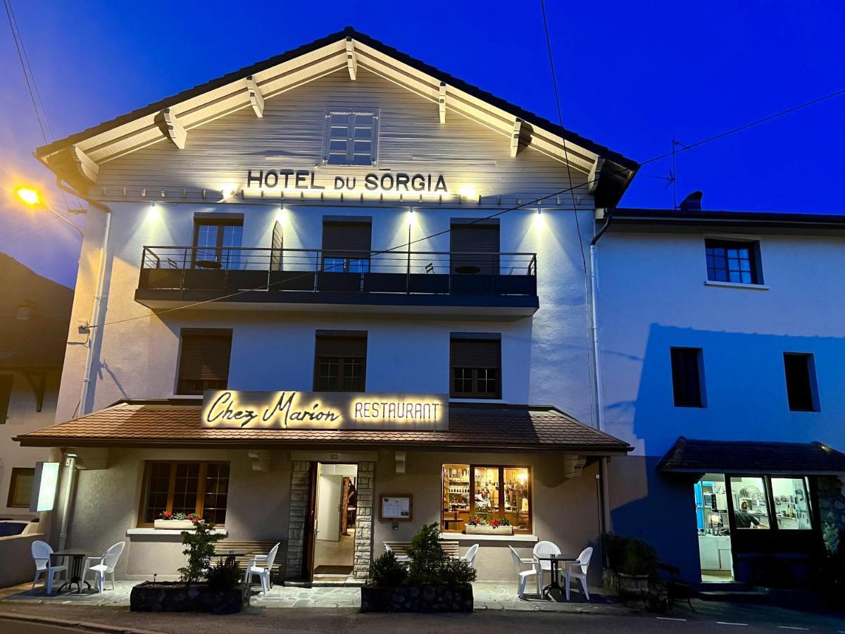 Hotel-Restaurant Le Sorgia Bellegarde-sur-Valserine Exterior photo